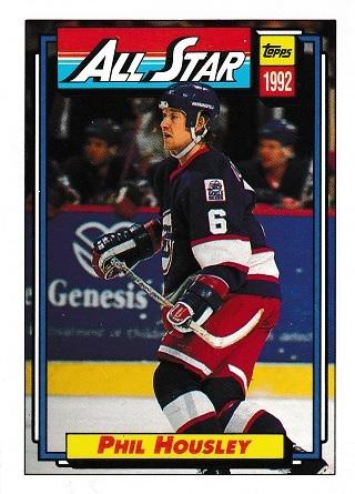 Phil Housley #268 1992-93 Topps Hockey