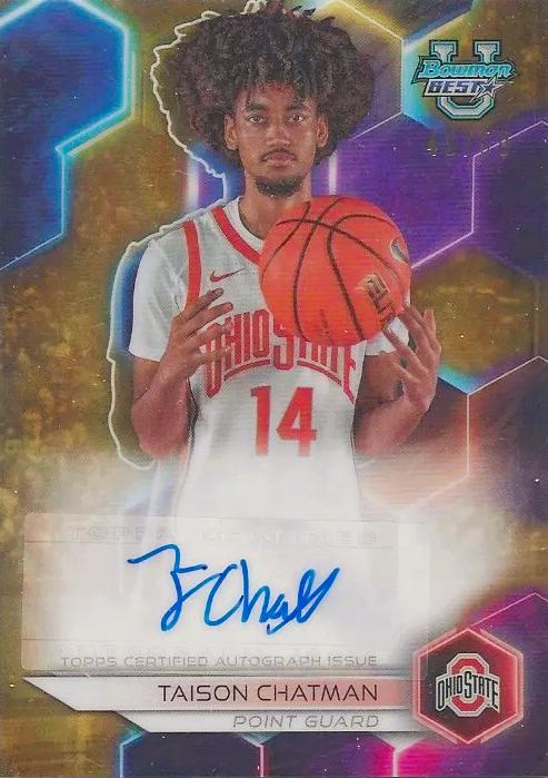 Taison Chatman [Gold Refractor] #B23-TC