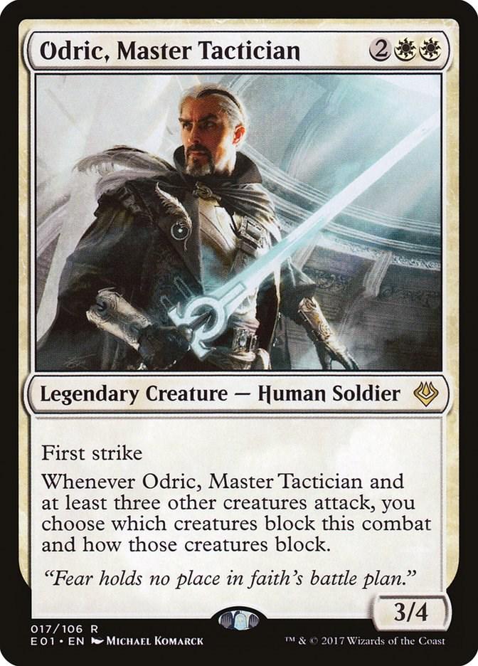 Odric, Master Tactician (Magic Archenemy: Nicol Bolas Schemes)