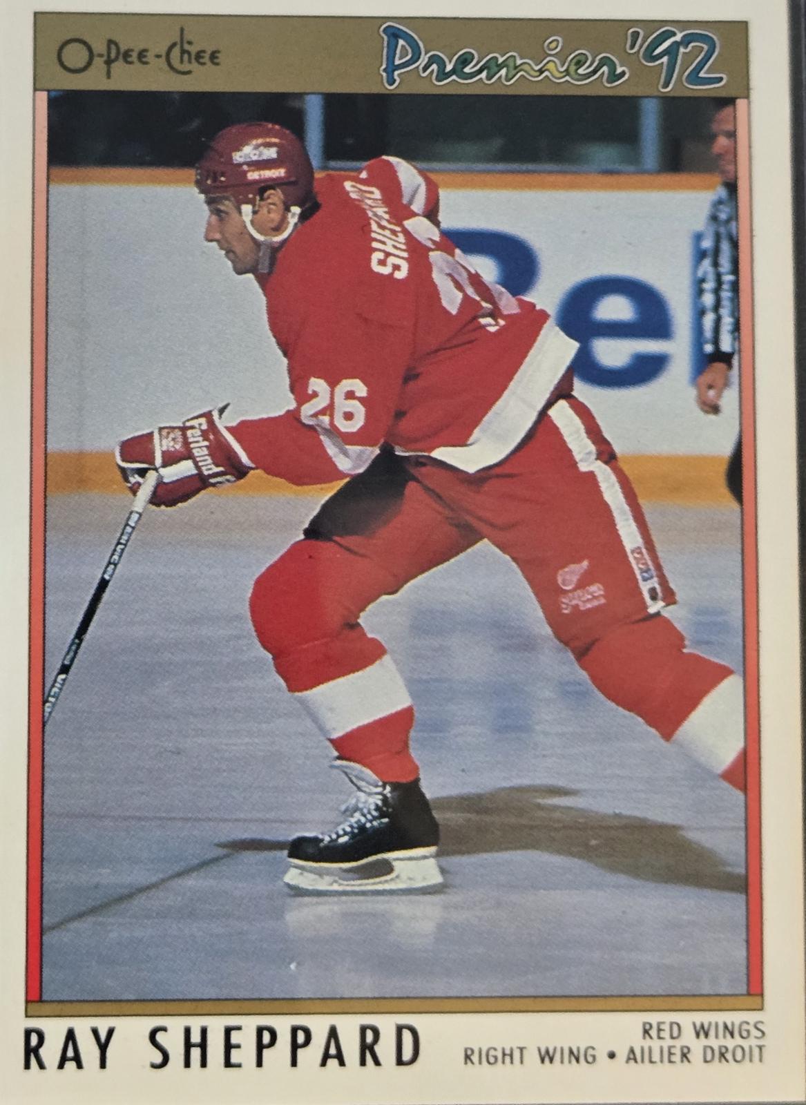 Ray Sheppard #2 Hockey Cards 1991 O-Pee-Chee Premier