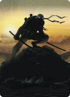 Leonardo, Sewer Samurai Art Card