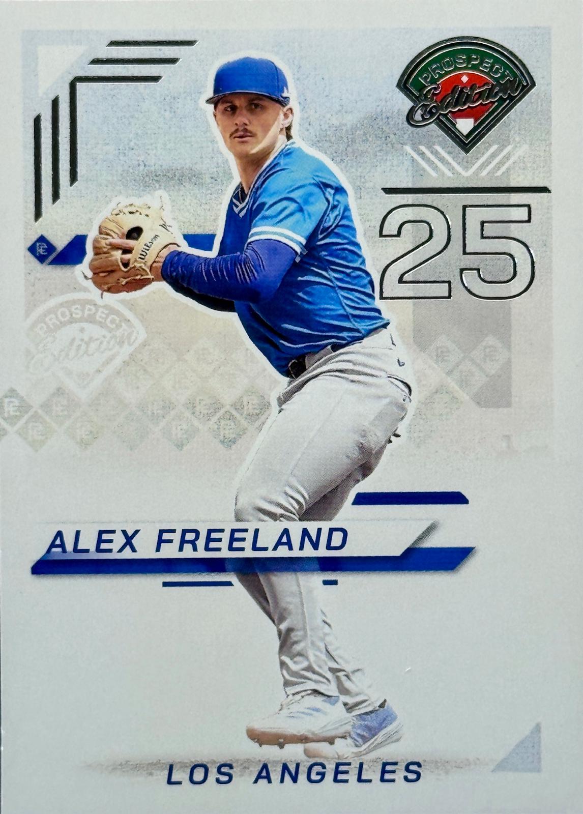 Alex Freeland #71 2025 Panini Prospect Edition Baseball