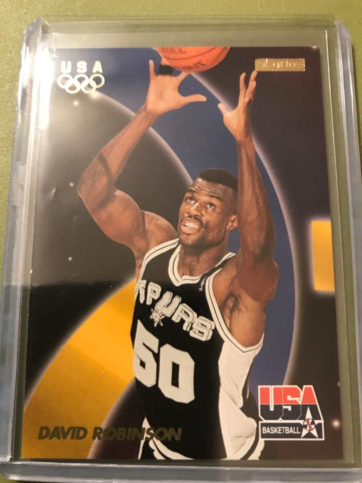 David Robinson #8 Basketball Cards 1996 Skybox USA Basketball