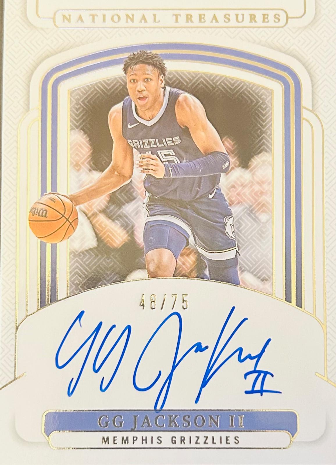 GG Jackson II #34 2024 Panini National Treasures Signature Basketball