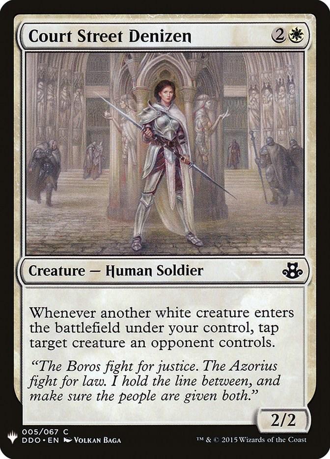 Court Street Denizen #5 Magic The List Reprints