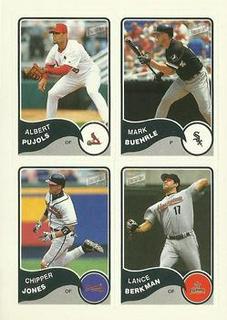 Lance Berkman, Mark Buehrle, Chipper Jones, Albert Pujols