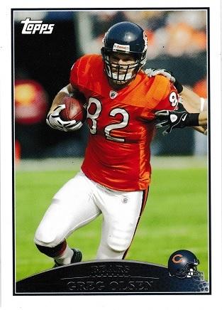 Greg Olsen #137 2009 Topps Football