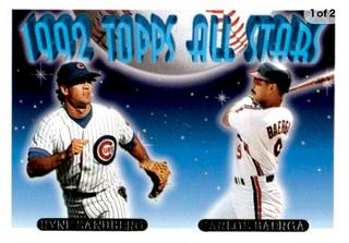 C. Baerga, R. Sandberg
