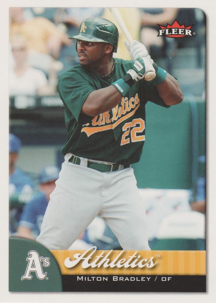Milton Bradley #111a Baseball Cards 2007 Fleer