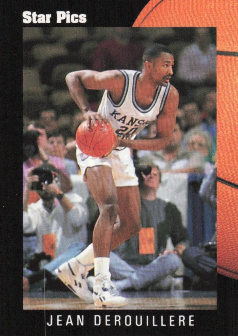 Jean Derouillere #32 1991 Star Pics Basketball