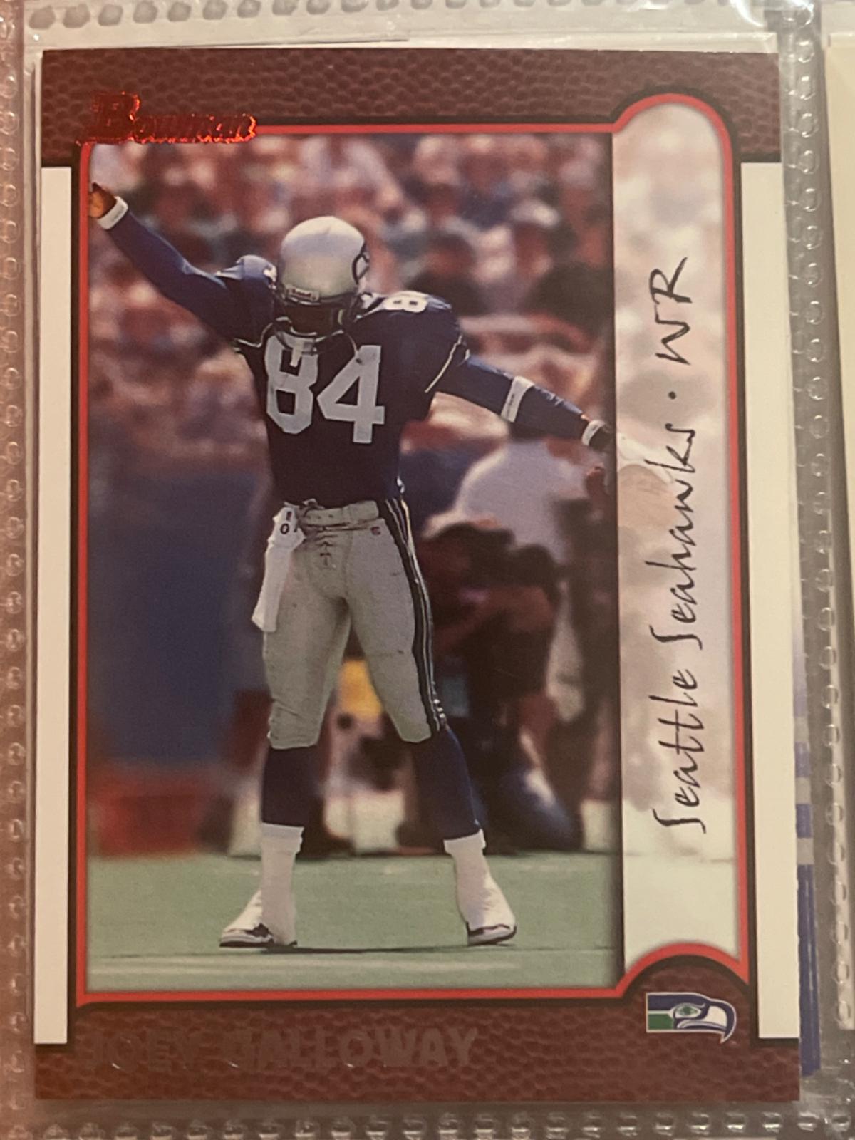 Joey Galloway #7 Football Cards 1999 Bowman