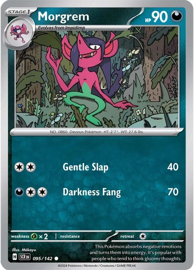 Morgrem #95 Pokemon Stellar Crown