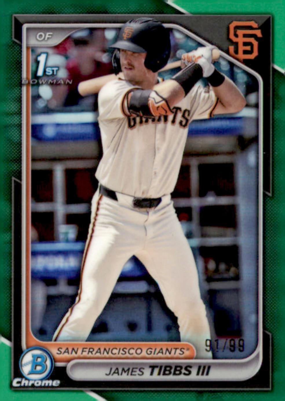 James Tibbs III [Green Refractor] #BDC-40
