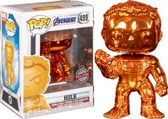 Hulk with Gauntlet [Orange Chrome] #499