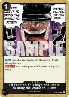 I'll Feed on This Rage and Use It to Bring the World to Ruin!!! []