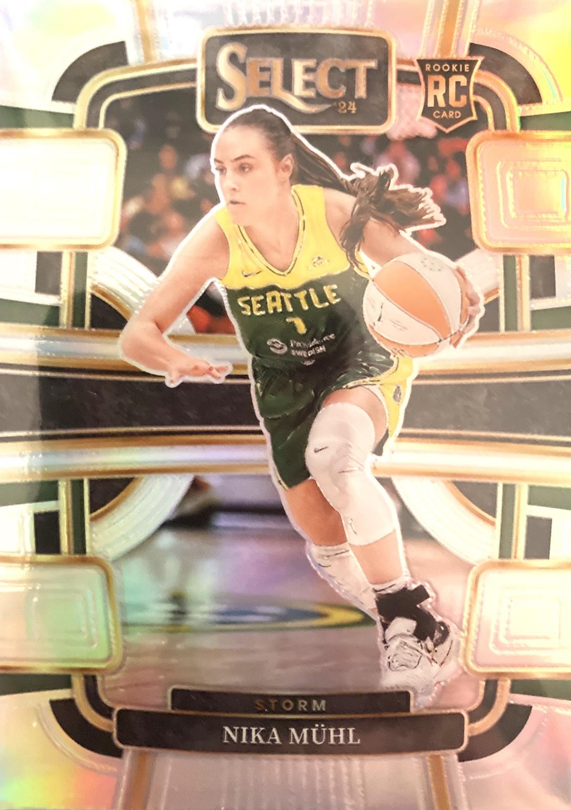 Nika Muhl #27 Basketball Cards 2024 Panini Select WNBA