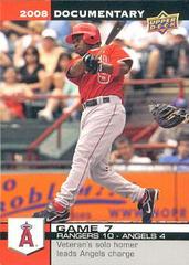 Chone Figgins #7 Baseball Cards 2008 Upper Deck Documentary Prices