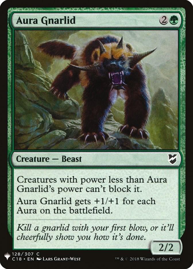 Aura Gnarlid #128 Magic The List Reprints
