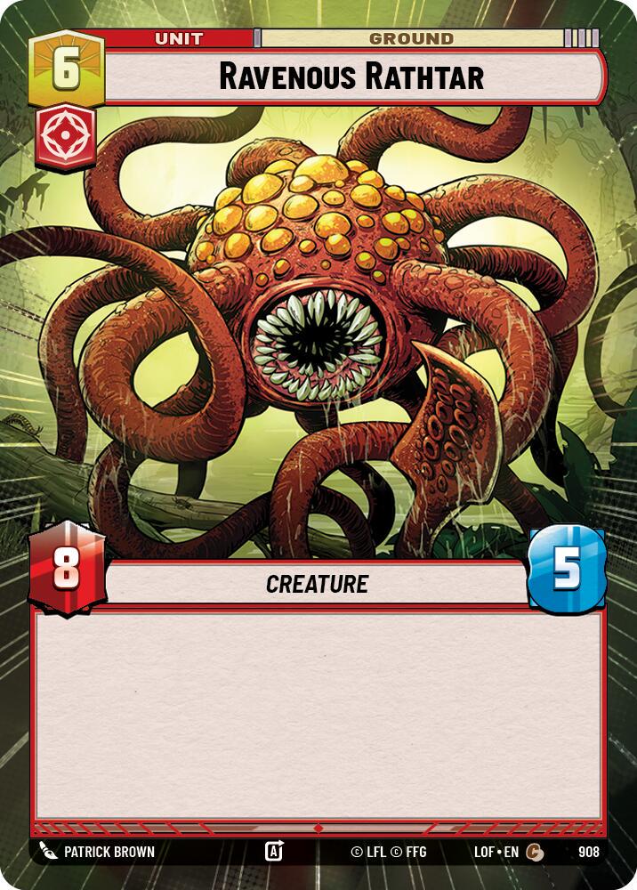 Ravenous Rathtar [Hyperspace Foil] #908