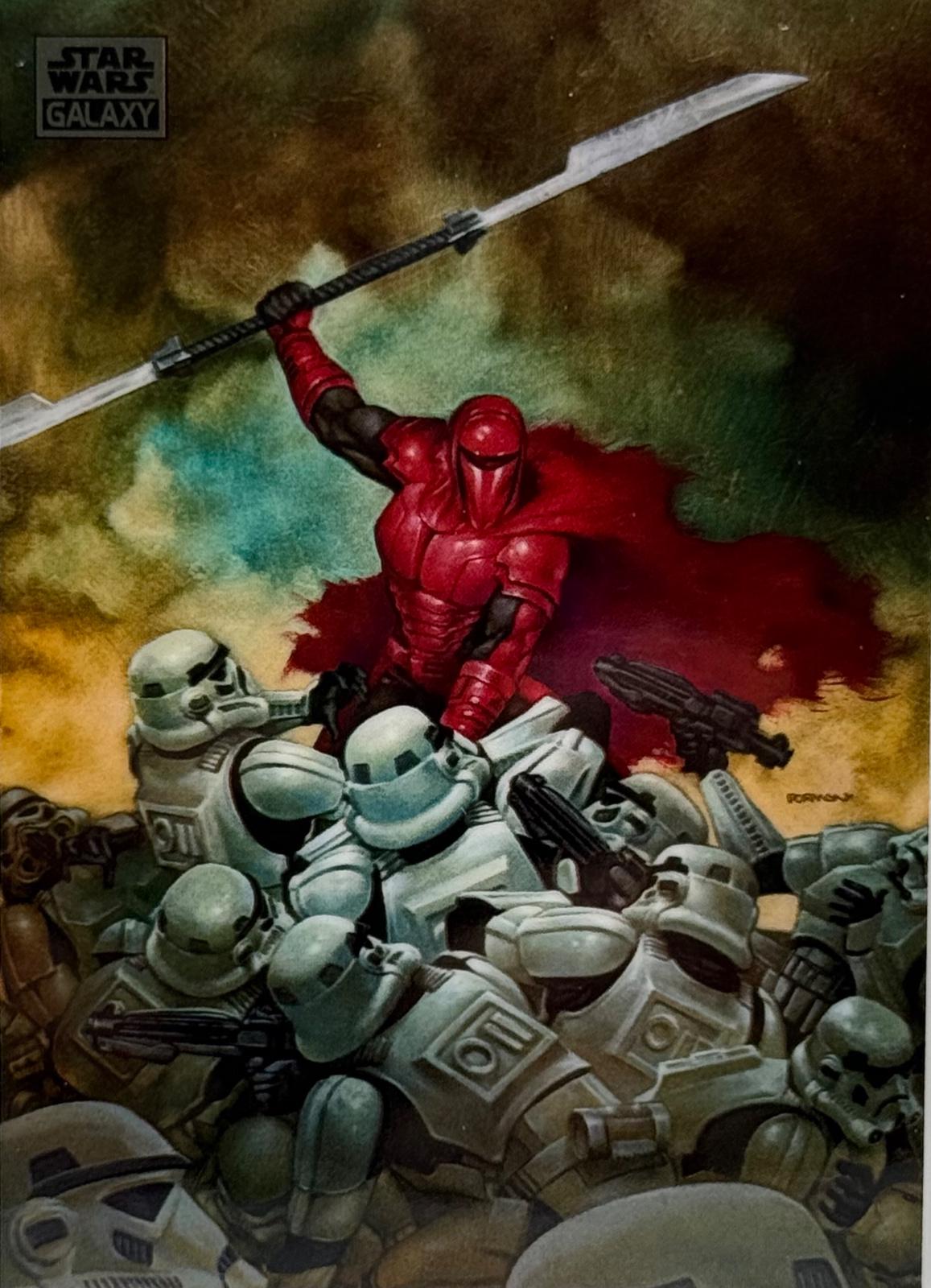 The Crimson Crusader #40 Star Wars 2024 Topps Chrome Galaxy
