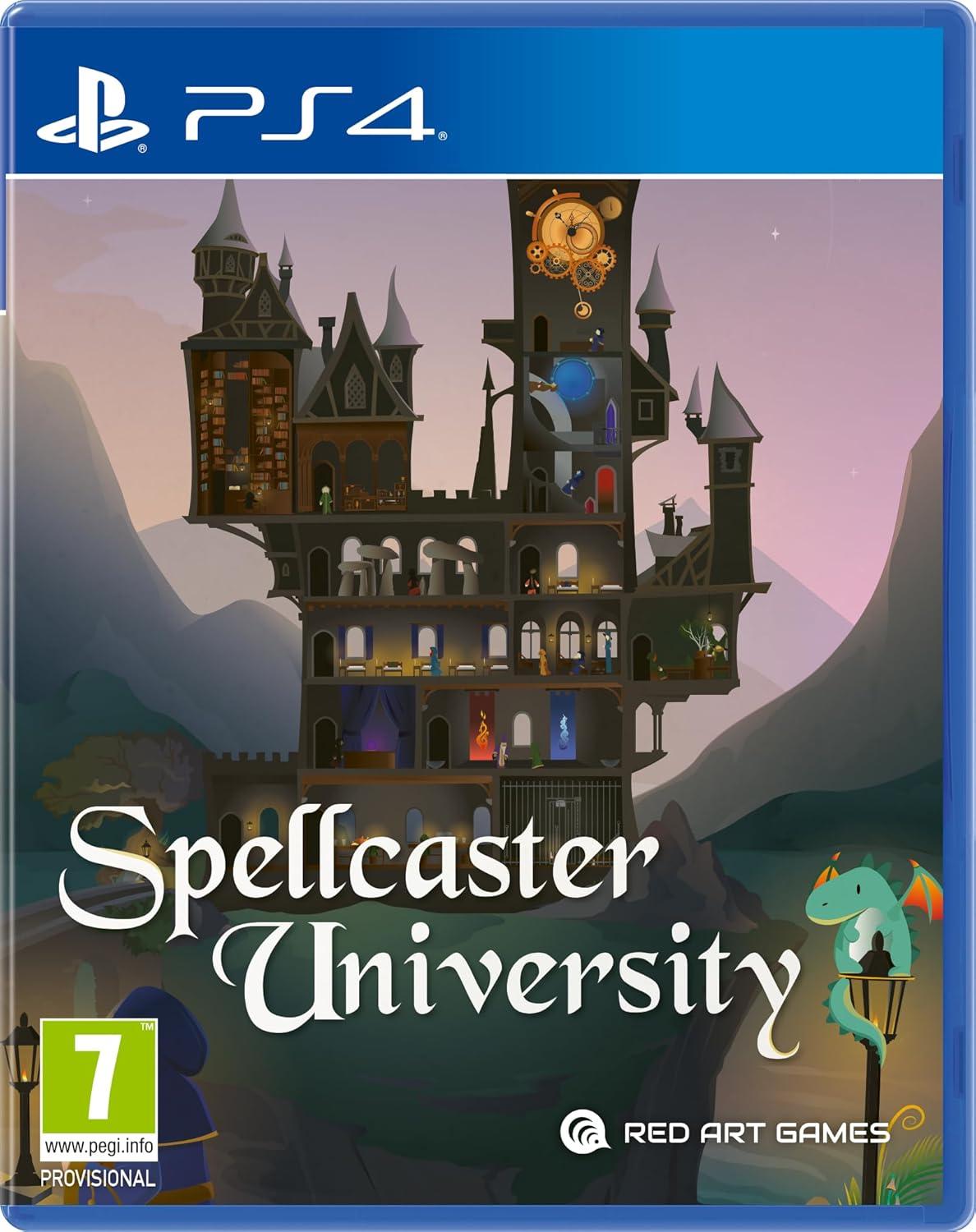 Carátula de Spellcaster University para PS4 (edición PAL España)