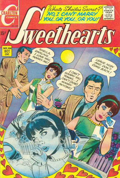 Sweethearts #106 (1969) Comic Books Sweethearts