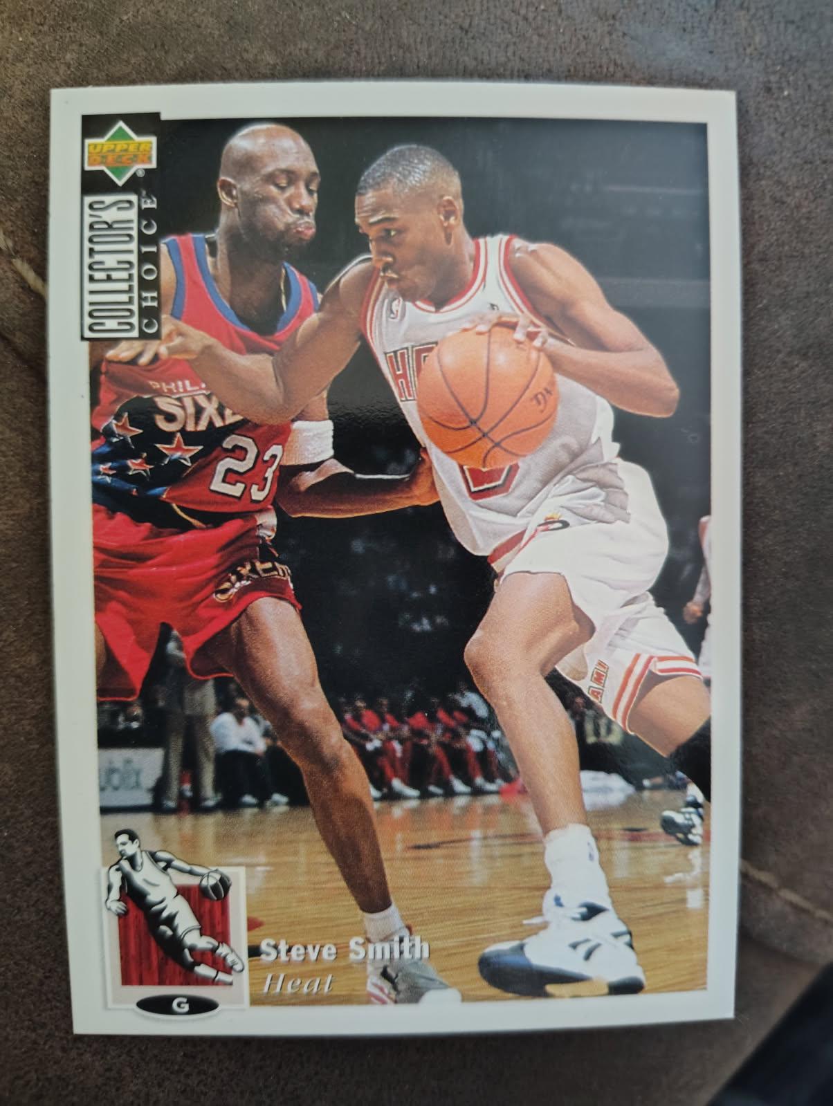 Steve Smith #3 Basketball Cards 1994 Collector's Choice International