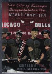 Bulls NBA Champions #51 Prices | 1997 Topps Chrome | Basketball Cards