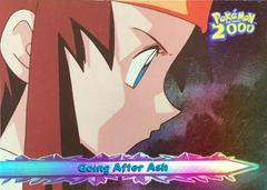 Going After Ash [Rainbow Foil] #28 from Pokemon 2000 Topps Movie set