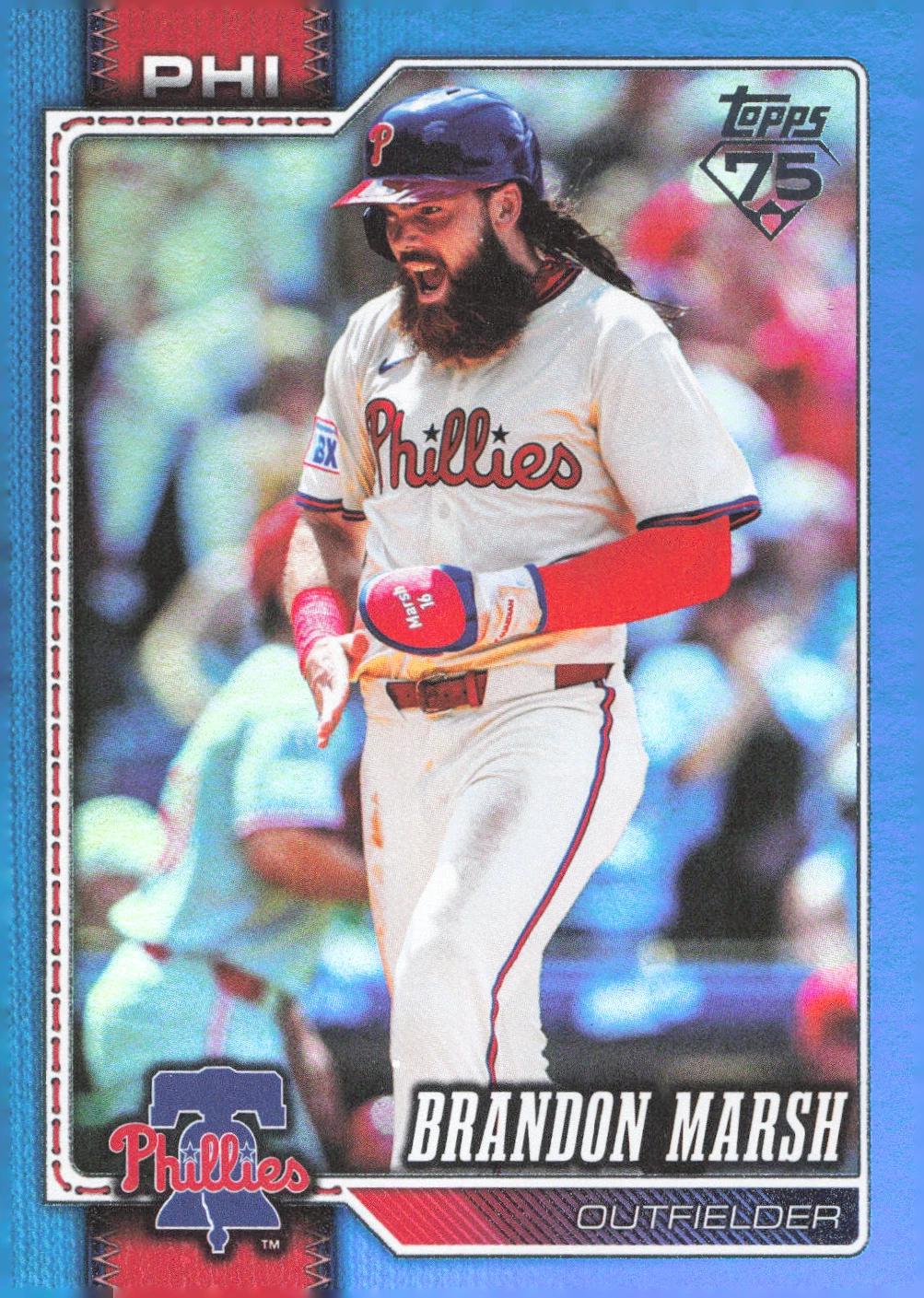 Brandon Marsh [Blue Rainbow] #335