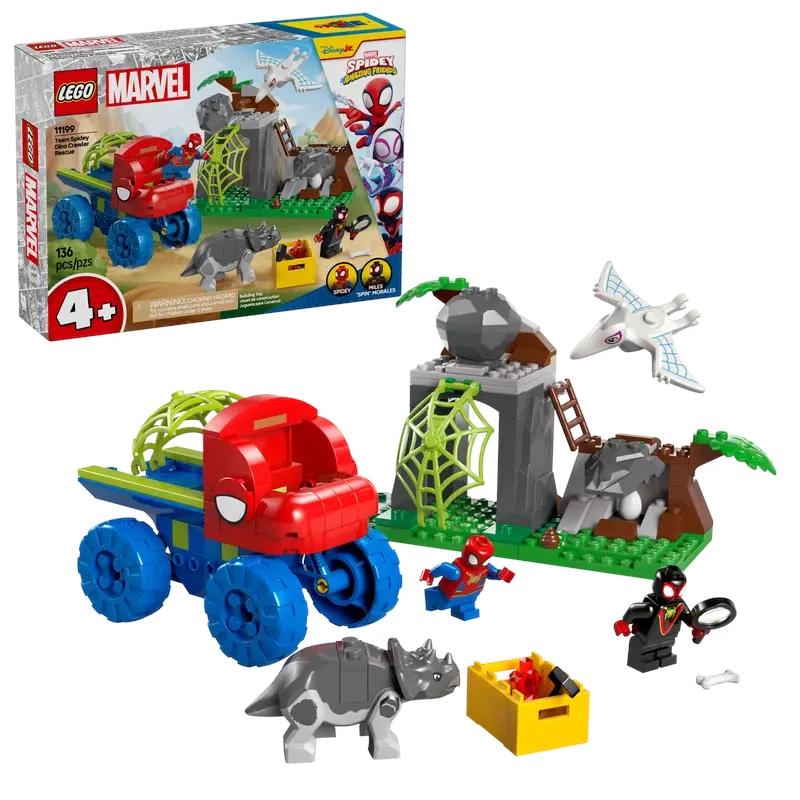 Team Spidey Dino Crawler Rescue #11199 LEGO Super Heroes