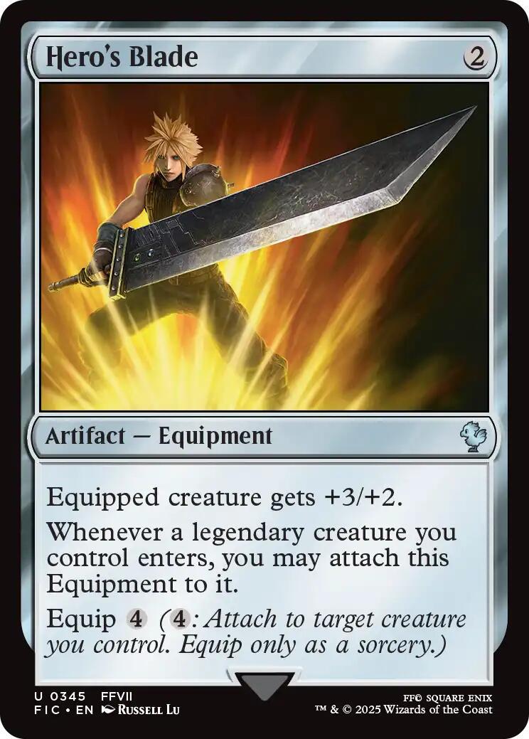 Hero's Blade (Magic Final Fantasy Commander)