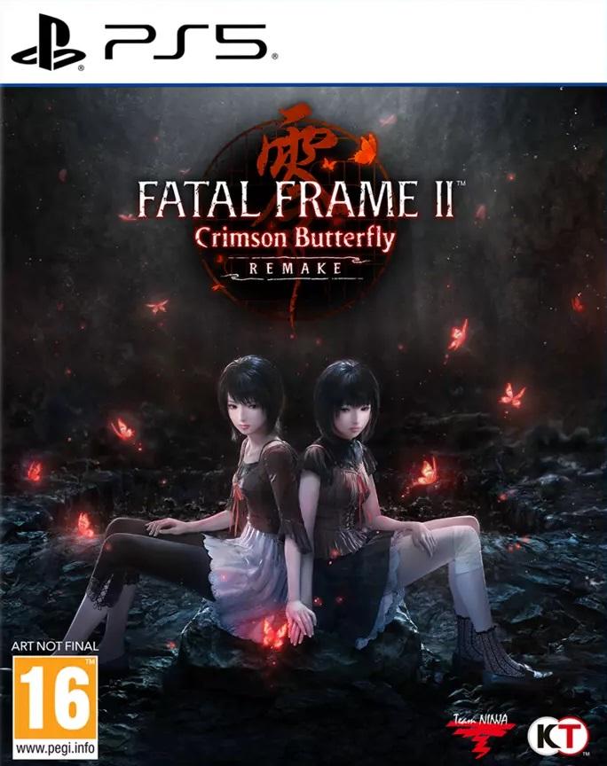 Carátula de Fatal Frame II: Crimson Butterfly Remake para PS5 (edición PAL España)