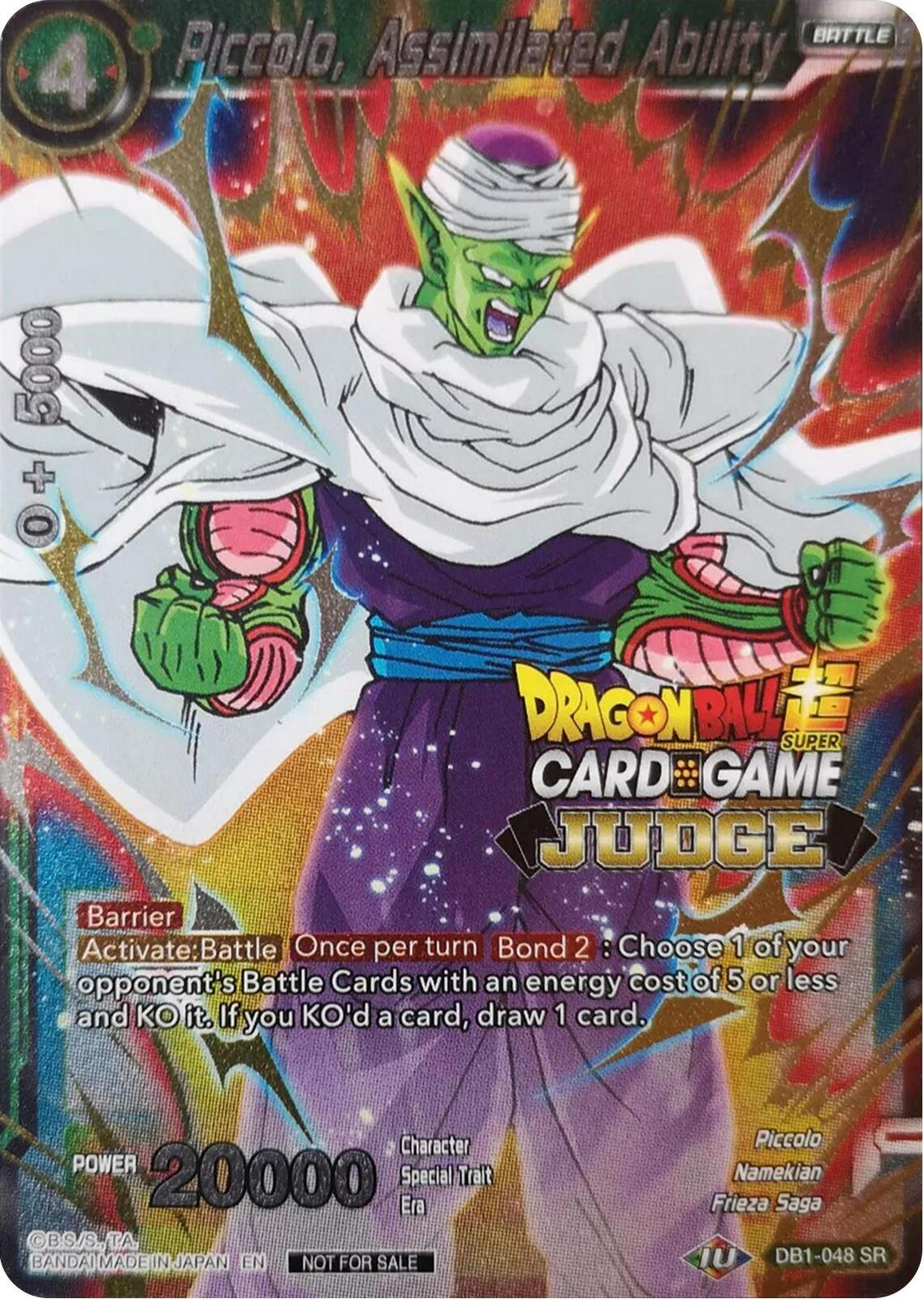 Piccolo, Assimilated Ability front