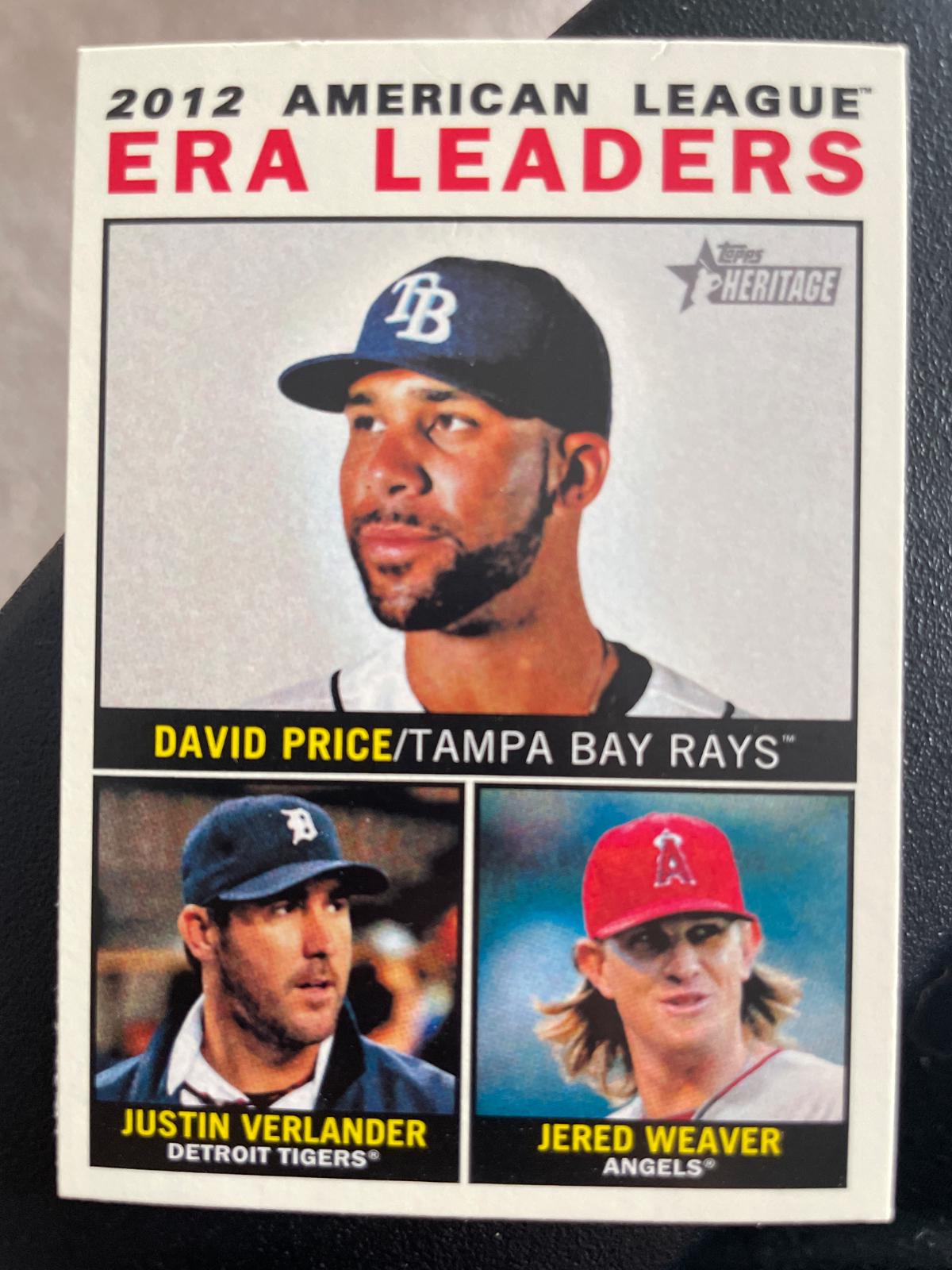 AL ERA Leaders #2 Baseball Cards 2013 Topps Heritage