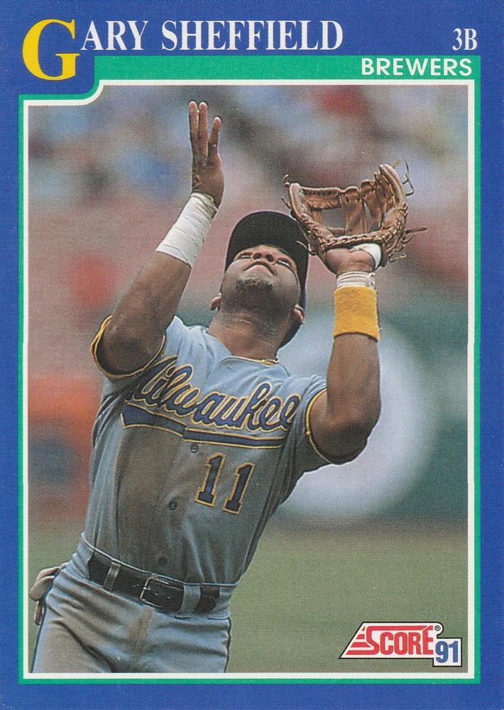Gary Sheffield #473 Baseball Cards 1991 Score