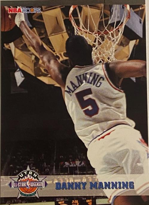 Danny Manning #276 Basketball Cards 1993 Hoops