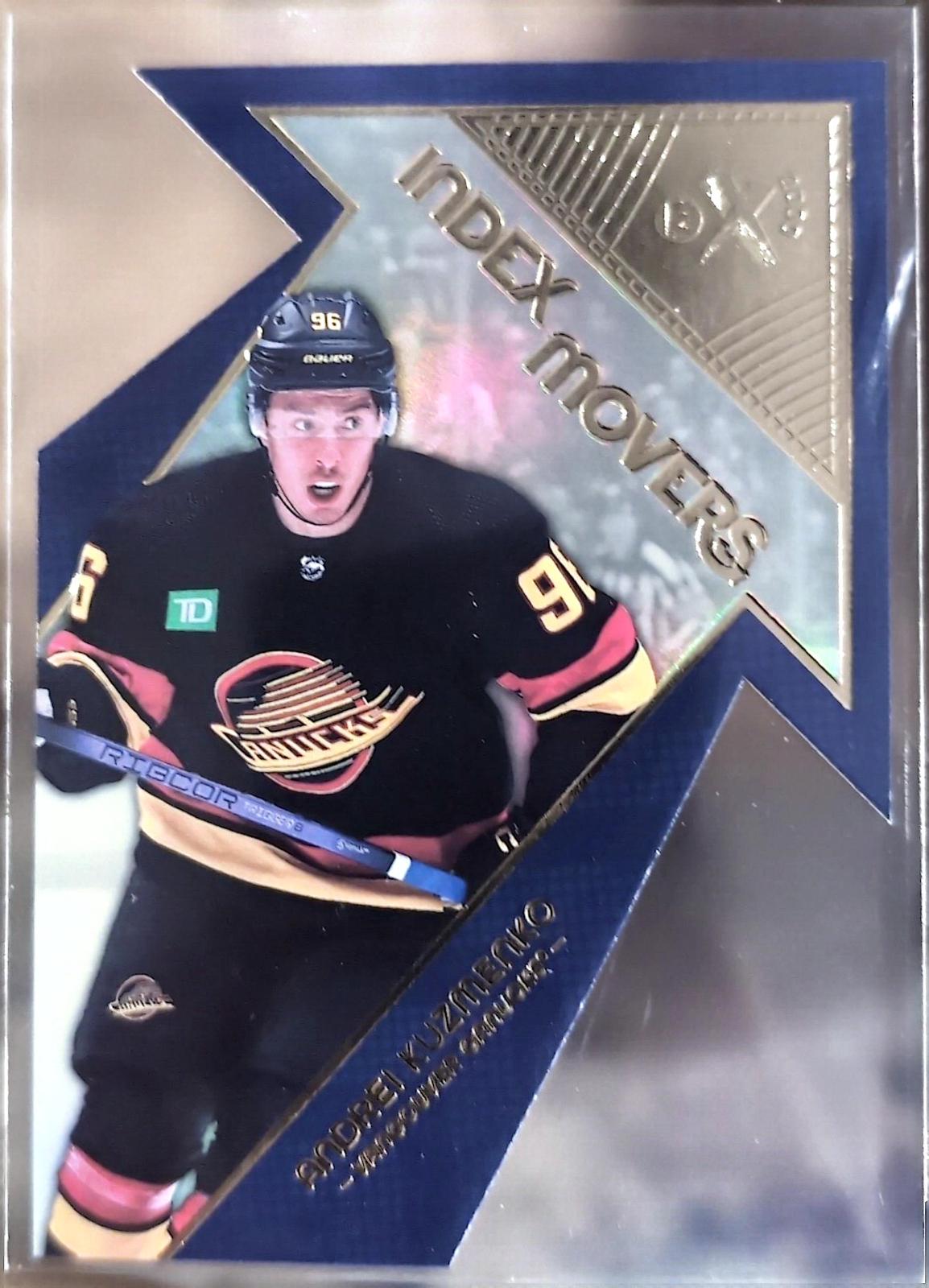 Andrei Kuzmenko #IM-5 Hockey Cards 2023 SkyBox E-X 2000 Index Movers