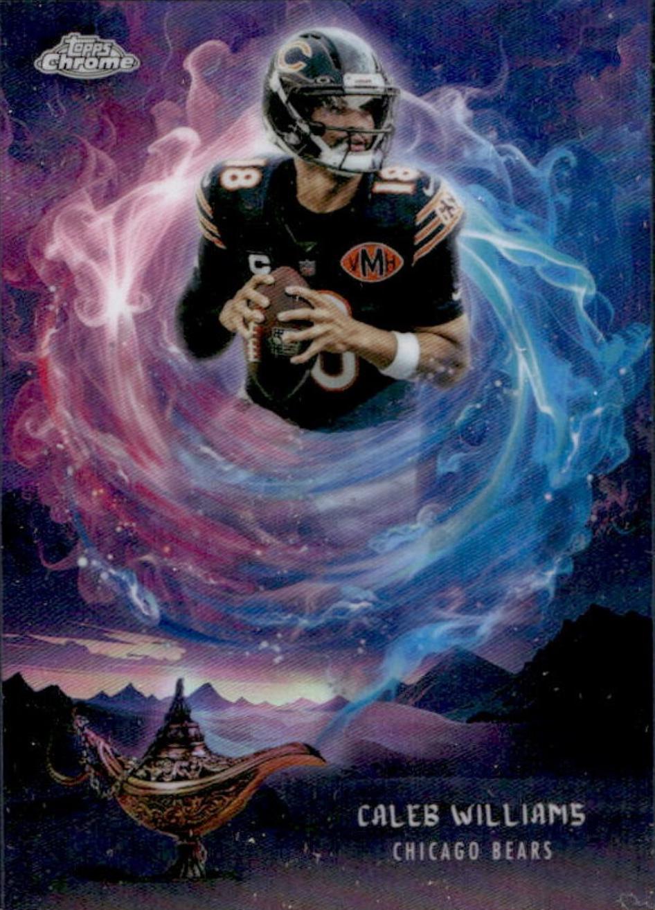 Caleb Williams #GG-23 Prices | 2025 Topps Chrome Game Genies