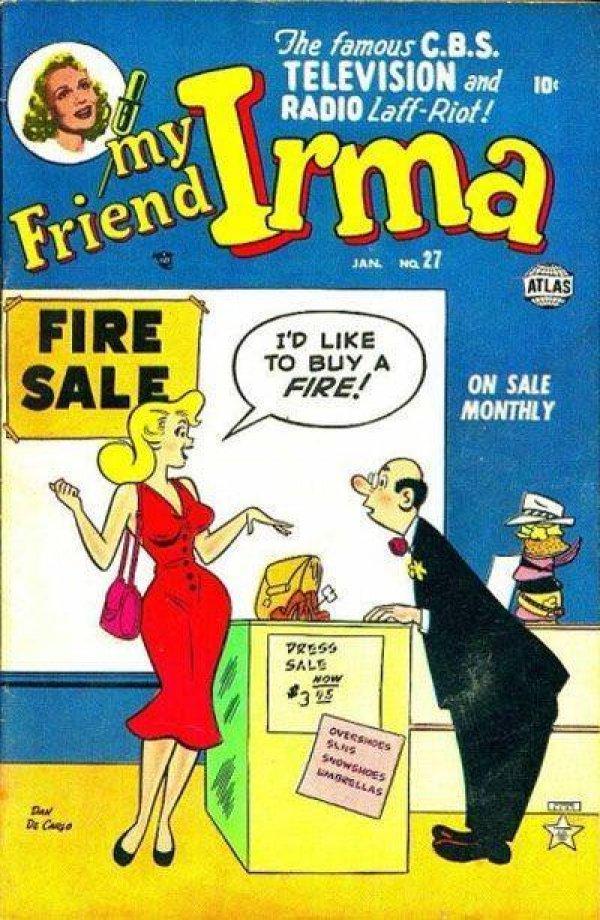My Friend Irma #27 (1953) Comic Books My Friend Irma