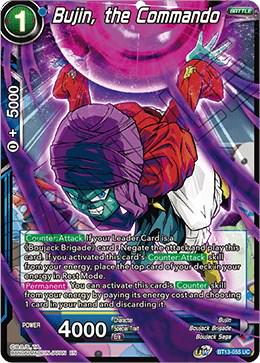 Bujin, the Commando BT13-055 Dragon Ball Super Supreme Rivalry