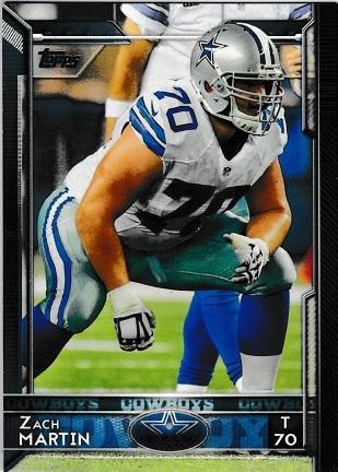 Zack Martin #93 2015 Topps Football