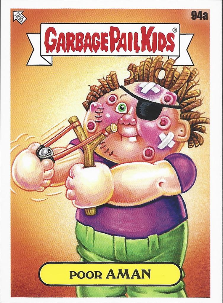 Poor Aman #94a Garbage Pail Kids at Play