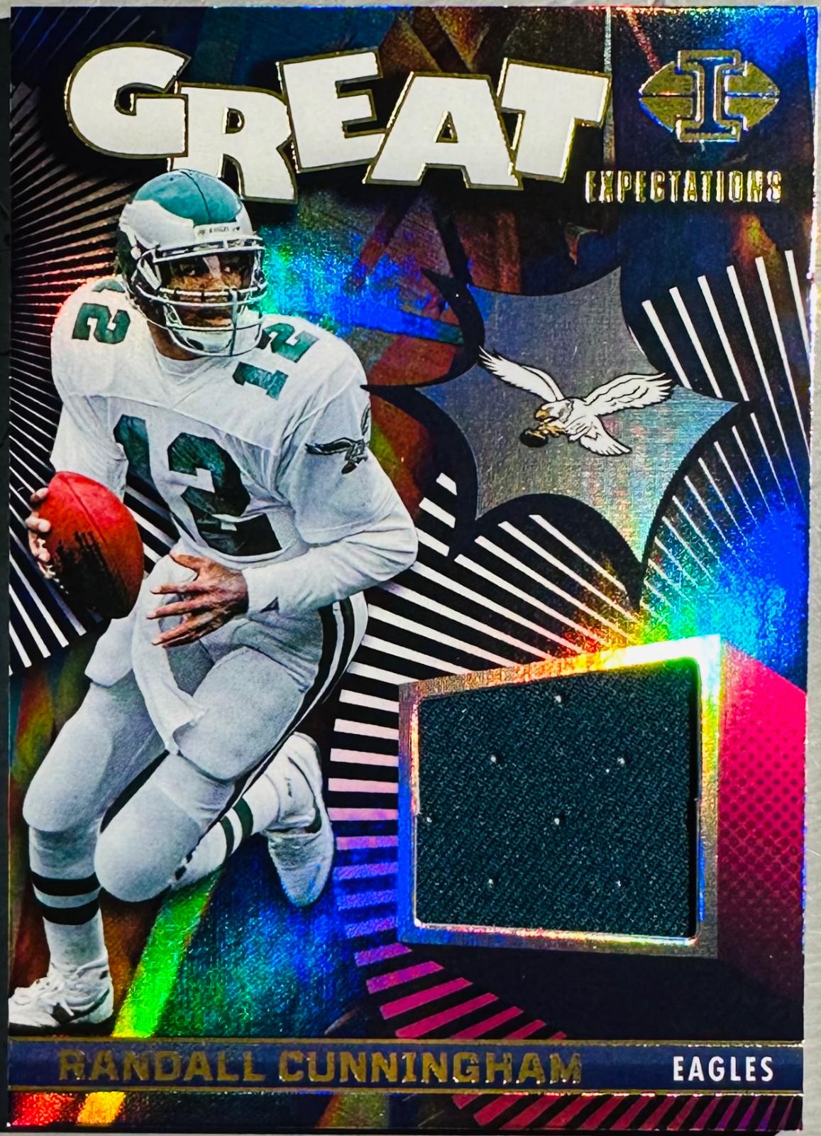 Randall Cunningham #GE-RCN Football Cards 2024 Panini Illusions Great Expectations