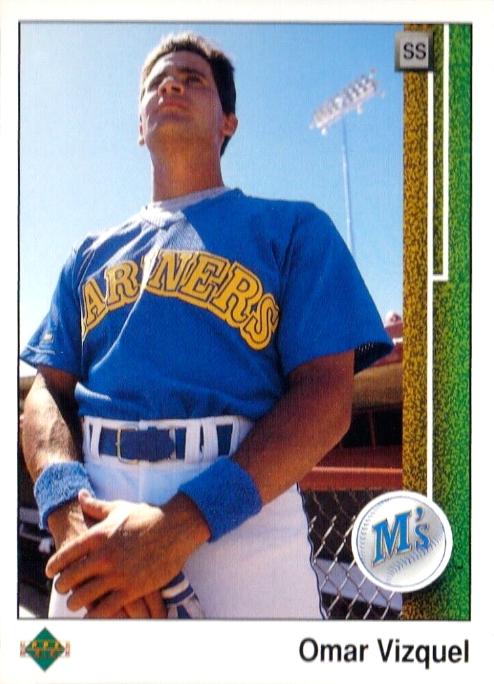 Omar Vizquel #787 Baseball Cards 1989 Upper Deck