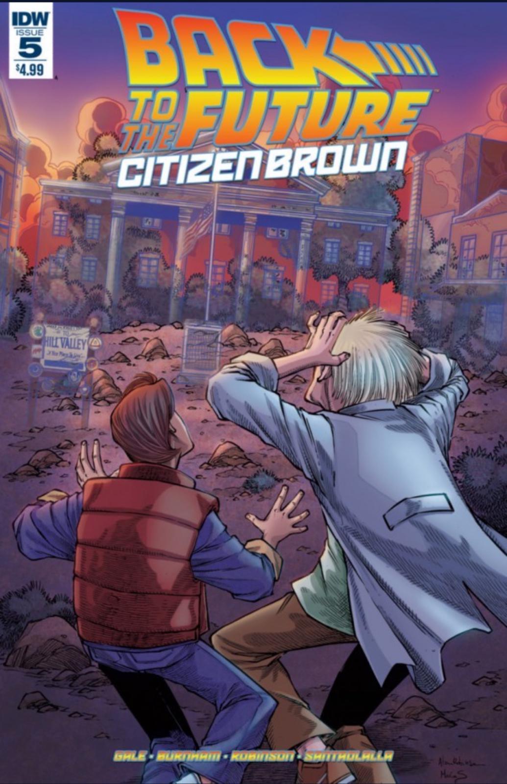 Back To The Future: Citizen Brown #5 (2016) Comic Books Back to the Future: Citizen Brown