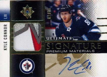 Kyle Connor #USM-KC 2024 Ultimate Collection Material Signatures Hockey
