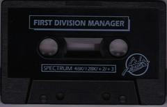Cassette | 1st Division Manager ZX Spectrum