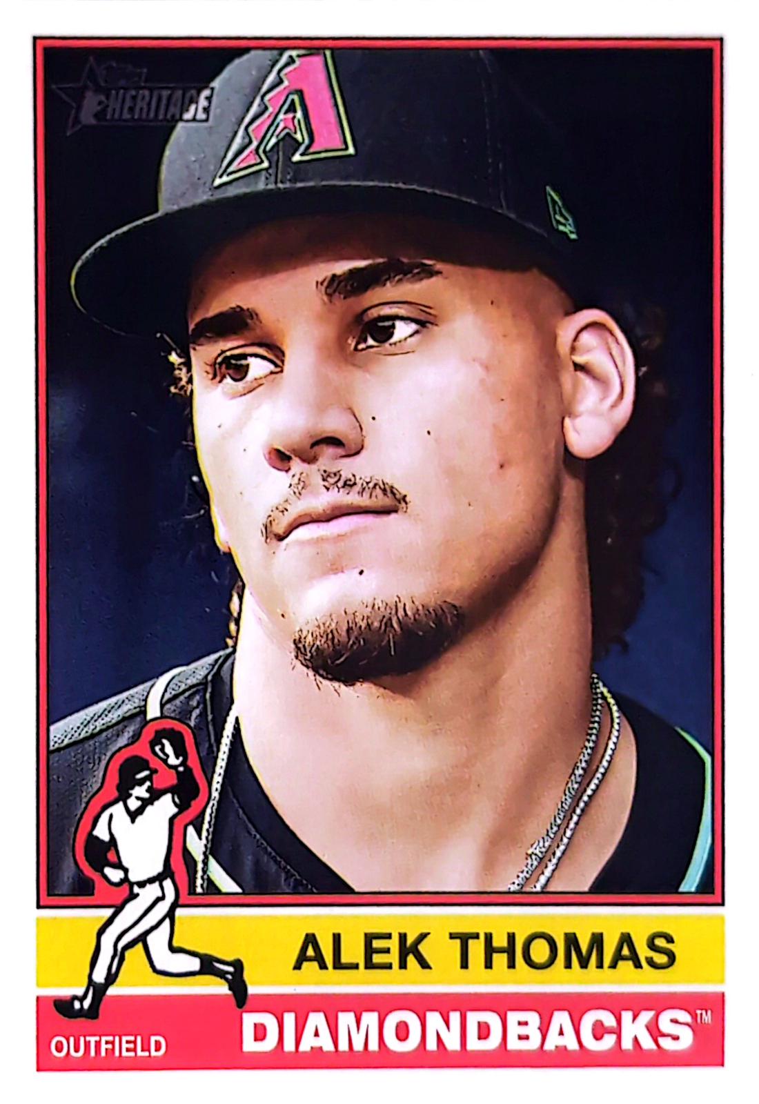Alek Thomas #588 2025 Topps Heritage High Number Baseball