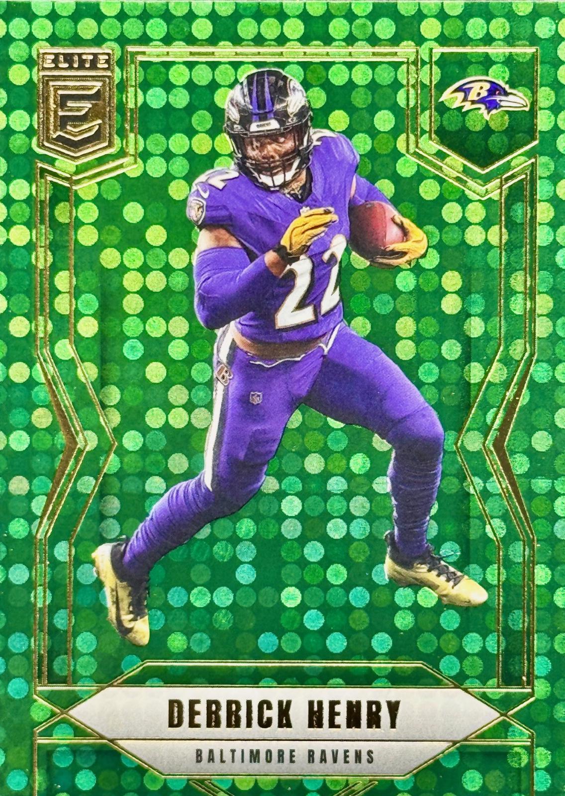 Derrick Henry #92 2025 Panini Donruss Elite Football